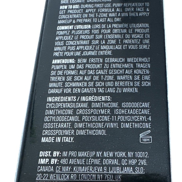 New, unopened IL MAKIAGE No Filter poreless base smoothing primer - Picture 2 of 4